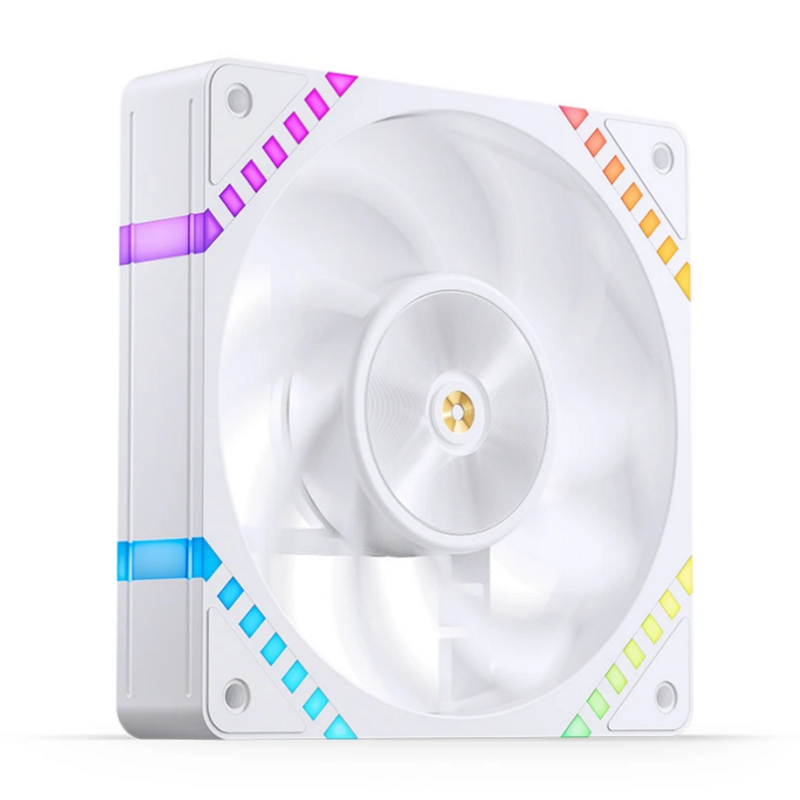 Кулер для корпуса JONSBO HF2-120WR Reverse (120x120x25mm, 4-pin PWM, ARGB, 63.3CFM, 29.5dBA, 2200RPM