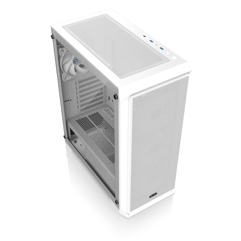 Корпус Raijintek ARCADIA 41-MS4, Midi-Tower, TG, 1x120mm + 3x120mm ARGB, 2xUSB-A 3.0 + 1xUSB-C, ATX,