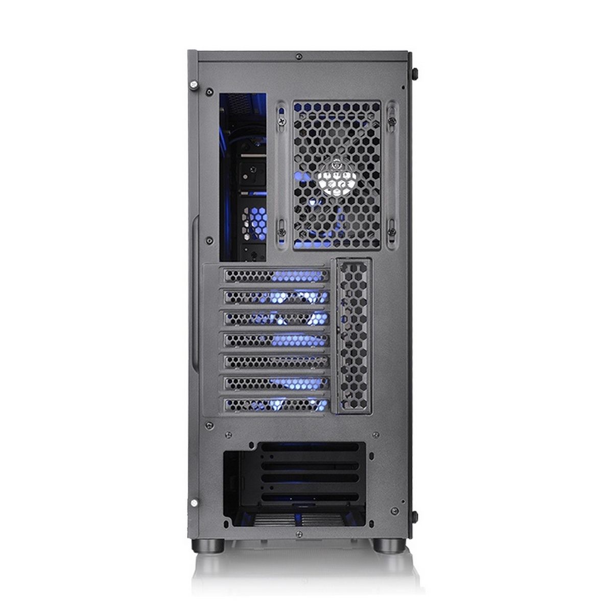Корпус Thermaltake V200 TG RGB CA-1K8-00M1WN-01 Black/Win/SPCC/Tempered Glass*1/120mm RGB Fans*3 + 1