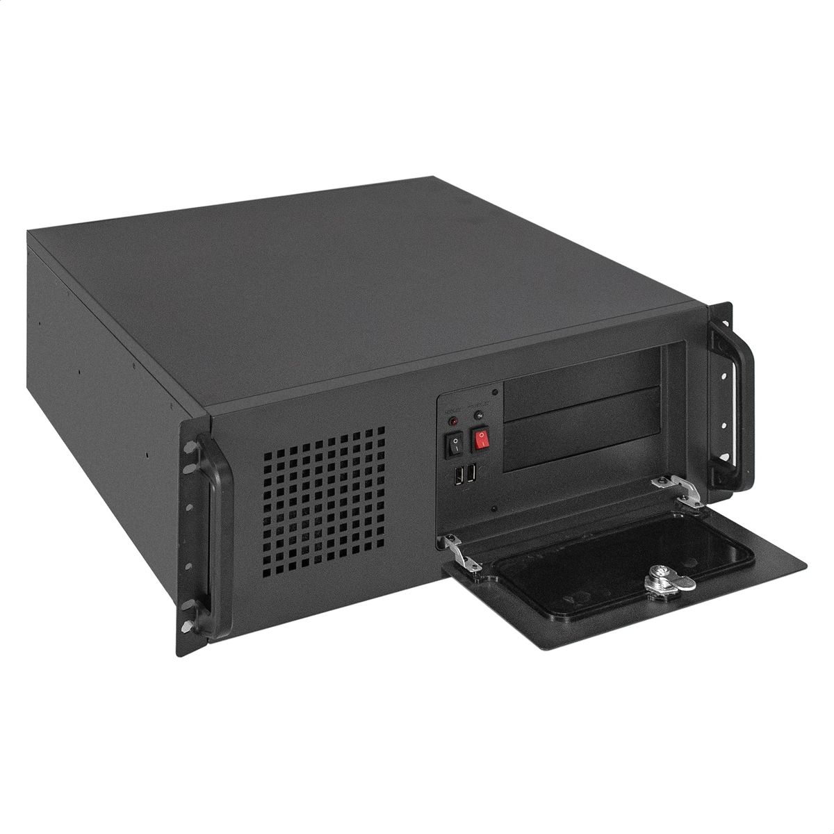 Серверный корпус ExeGate Pro 4U450-17 &lt/RM 19", высота 4U, глубина 450, без БП,2* USB&gt/