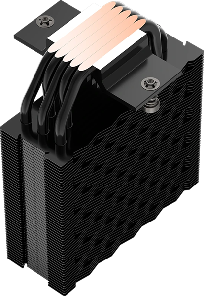 Кулер для процессора PCCooler RT500 Digital ARGB BK, 120mm FAN, 5 HEAT PIPES, 4-PIN PWM, 500-2200 RP