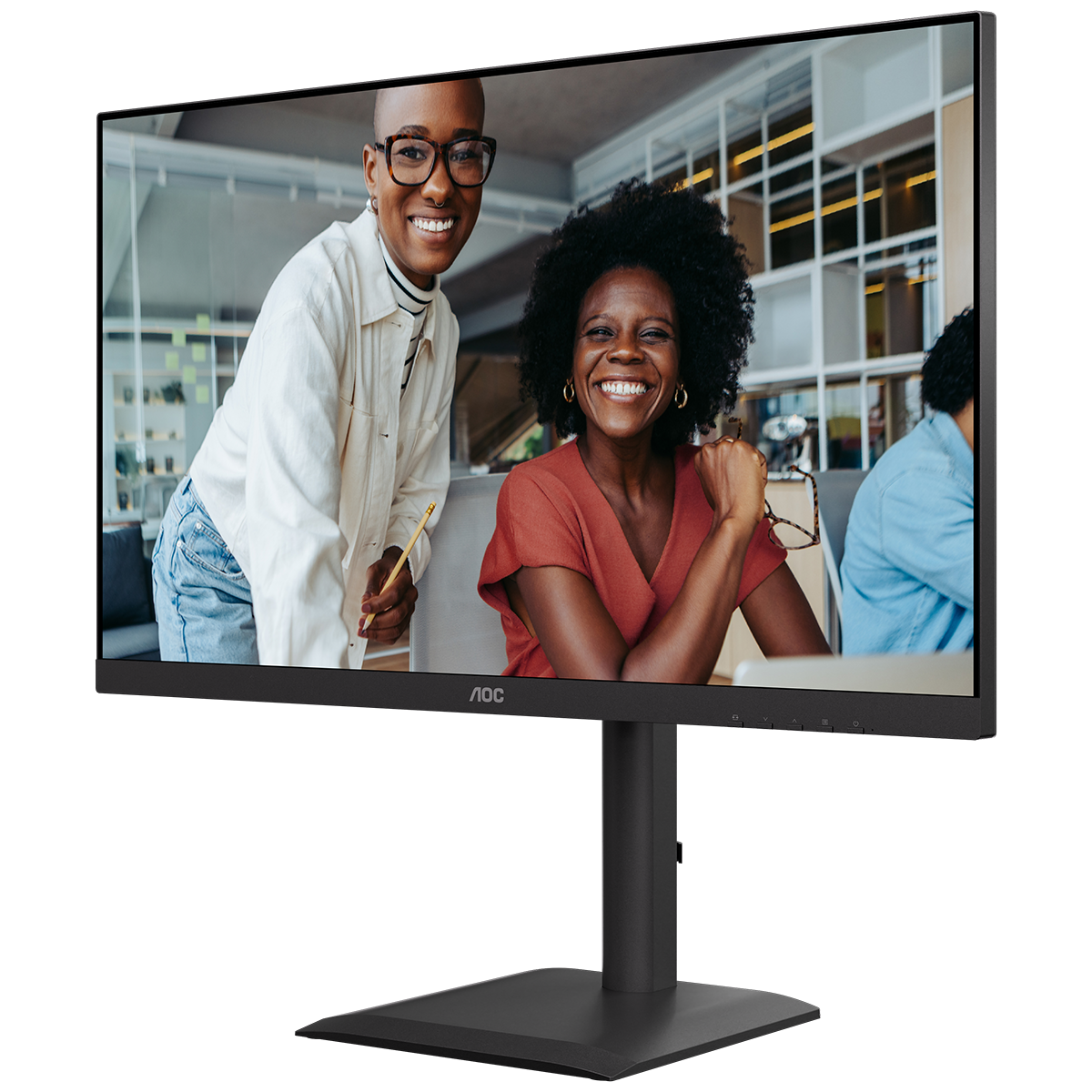 Монитор 27" AOC U27E4CV Black (4K, IPS, 3840x2160, 60Hz, 4 ms, 178°/178°, 400 cd/m, +2xHDMI 2.0