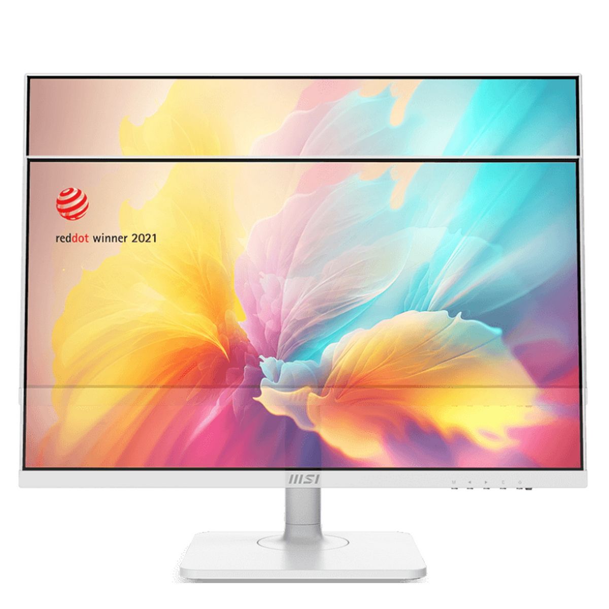 Монитор MSI 23.8" Modern MD2412PW белый IPS LED 1ms 16:9 HDMI M/M матовая HAS Piv 300cd 178гр/178гр 