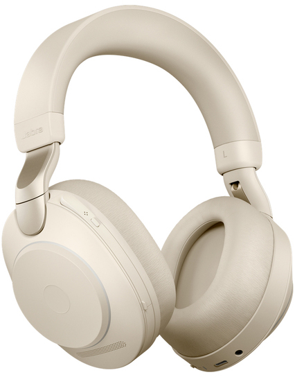 Гарнитура беспроводная/ Jabra Evolve2 85, Link380a UC Stereo Stand Beige