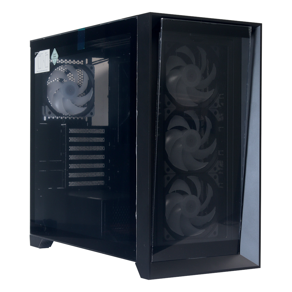 Корпус ACD Lagrange black with 4 pcs ARGB fan (PWM+5V 3PIN) +FAN HUB