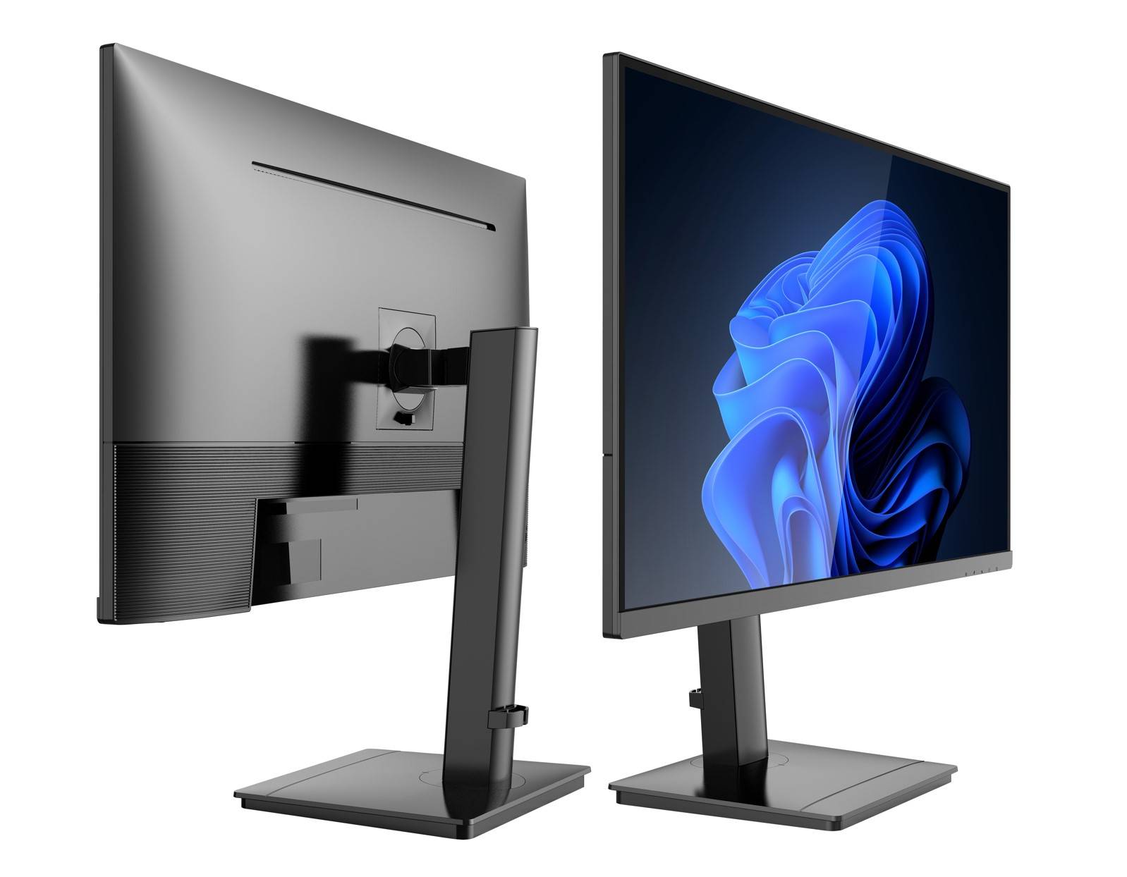 LCD BRAVUS 27" BVQ2737PC с поворотом экрана {IPS 2560x1440 100Hz 5ms 178/178 250cd 1300:1 HDMI Displ