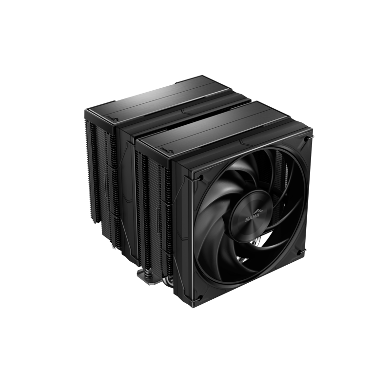Кулер для процессора SAMA A60B (265W, 4-pin PWM, 156.5mm, 6x6mm, 2x120mm, 78CFM, 29dBA, 2200RPM, S: 