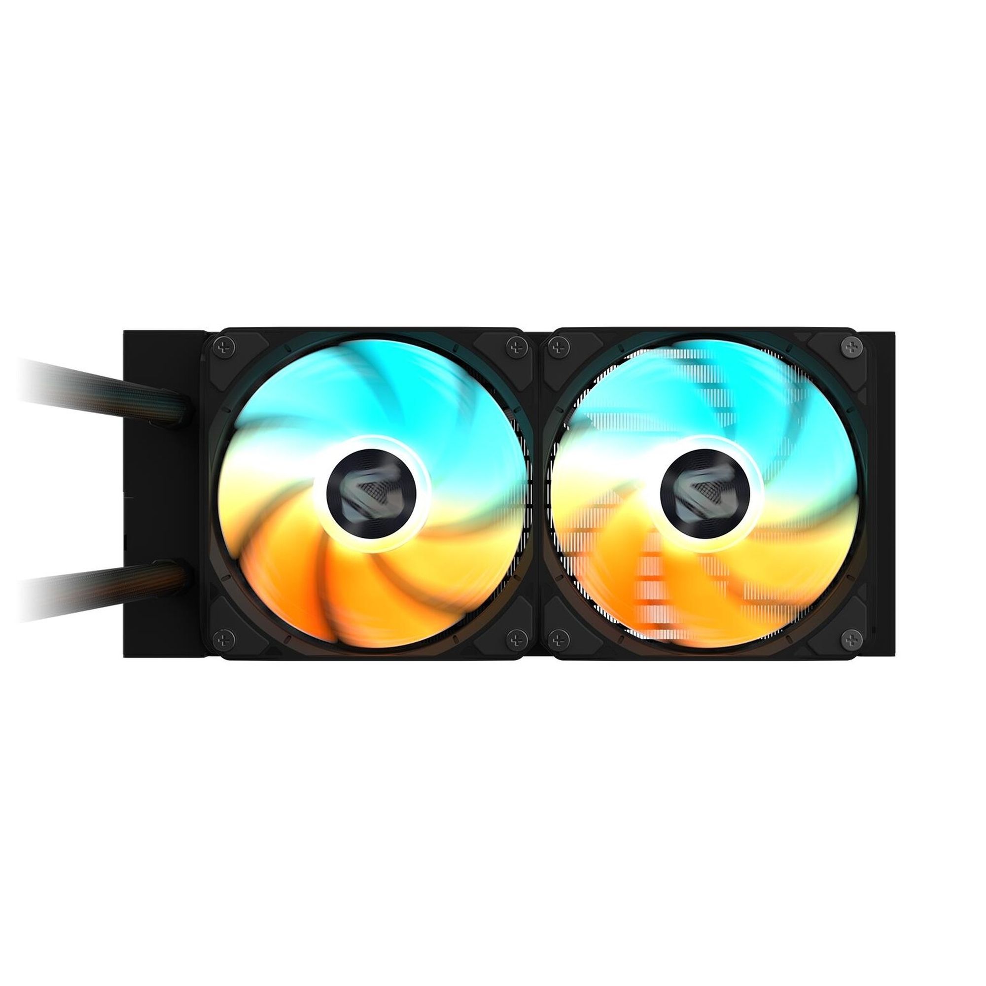 Жидкостная система охлаждения GIGABYTE Gaming GME 240 2 x 120mm ARGB Fan, LGA 1200, LGA 1700, LGA 18