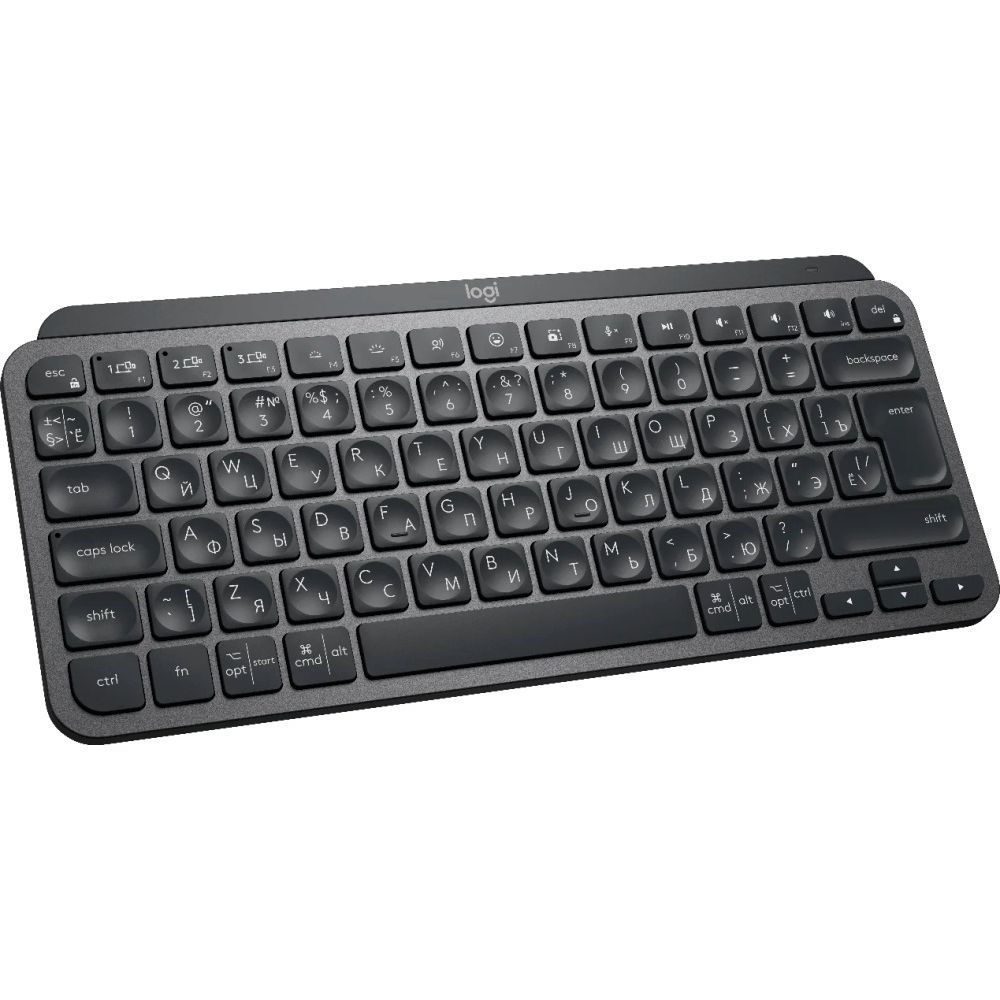 Клавиатура Logitech MX Keys Mini темно-серый USB беспроводная BT/Radio LED (920-010501)