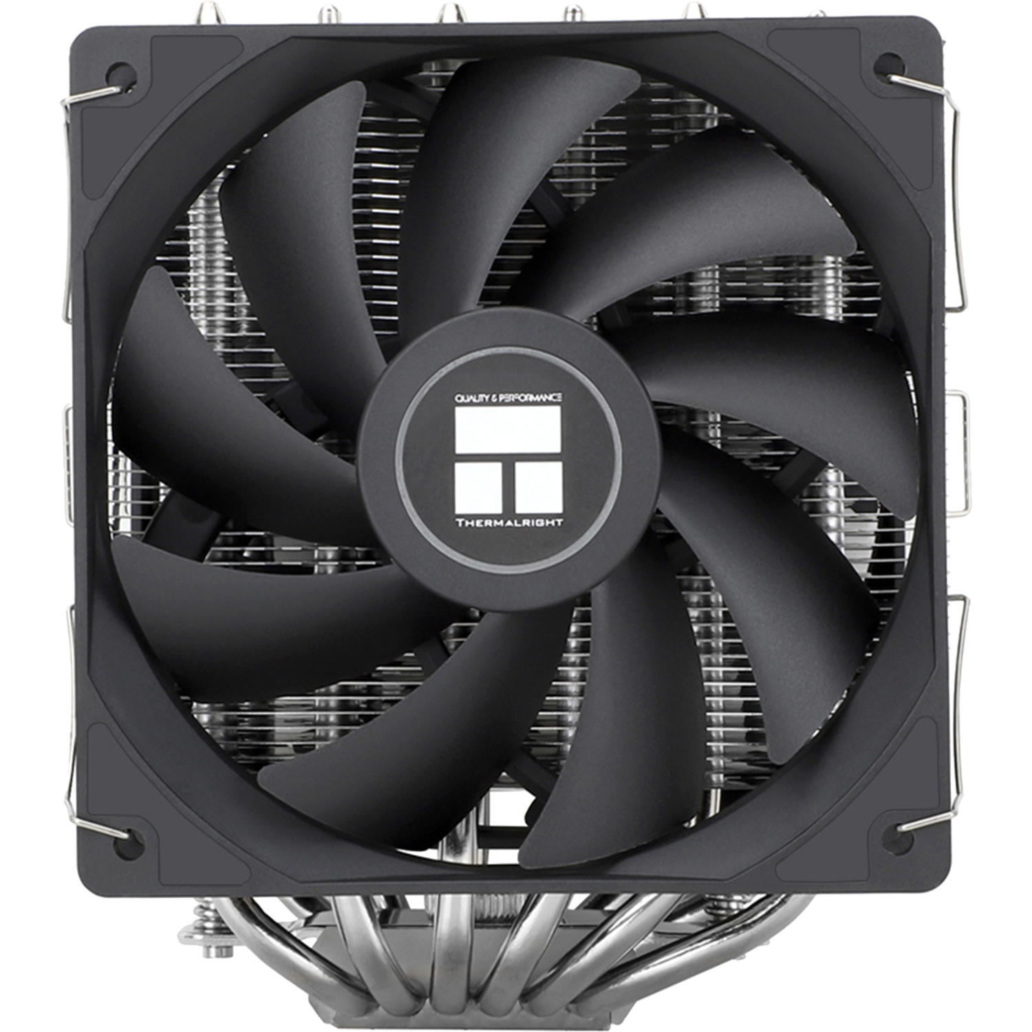 Кулер для процессора CPU Cooler Thermalright Peerless Assassin 120 SE Extrem (4-pin PWM, 154mm, Al Cu, 6x6mm, 2x120mm, 82CFM, 29.6dBA, 1850RPM, S: 1851, 1700, 1200, 115X, AM5, AM4, black, silver) PA120-SE-EX