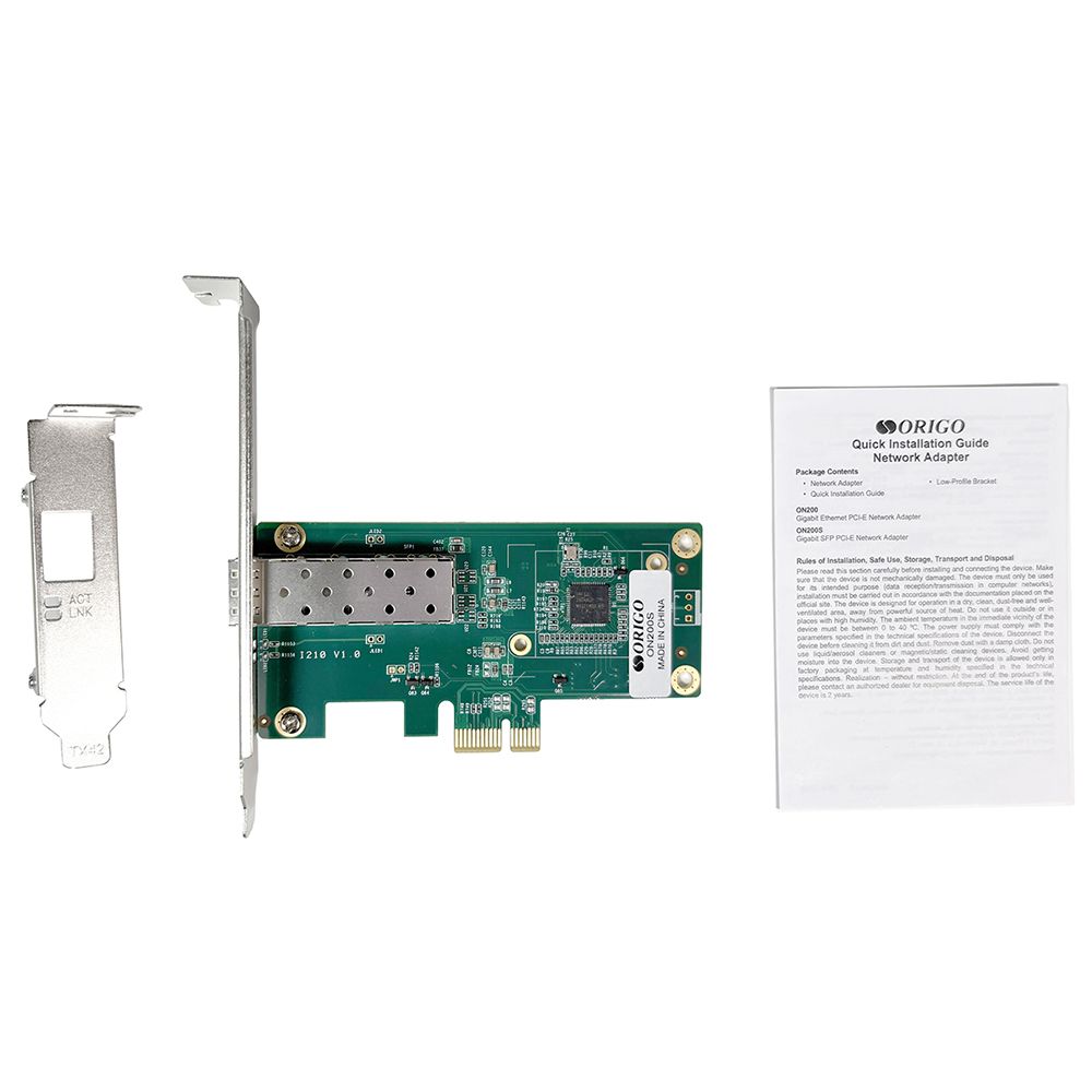 Сетевой адаптер Gigabit Ethernet Origo ON200S ON200S/A1A PCI Express