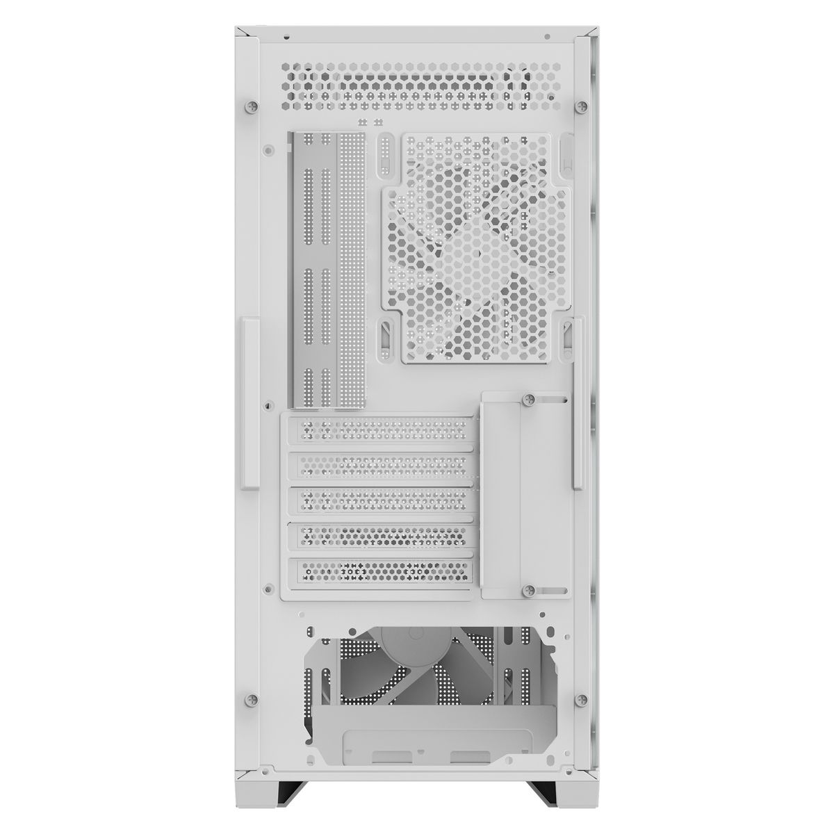Корпус для ПК Gigabyte C102GI Glass Ice (White) MidTower, mATX, USB3.0 x2, Audio I/O, GPU:410mm, Whi