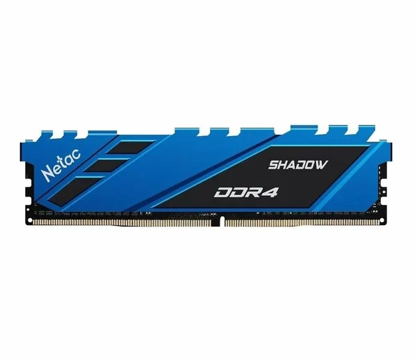 Оперативная память NETAC Shadow 8GB DDR4-3600 PC4-28800 C18 18-22-22-42 1.35V XMP Memory module DIMM