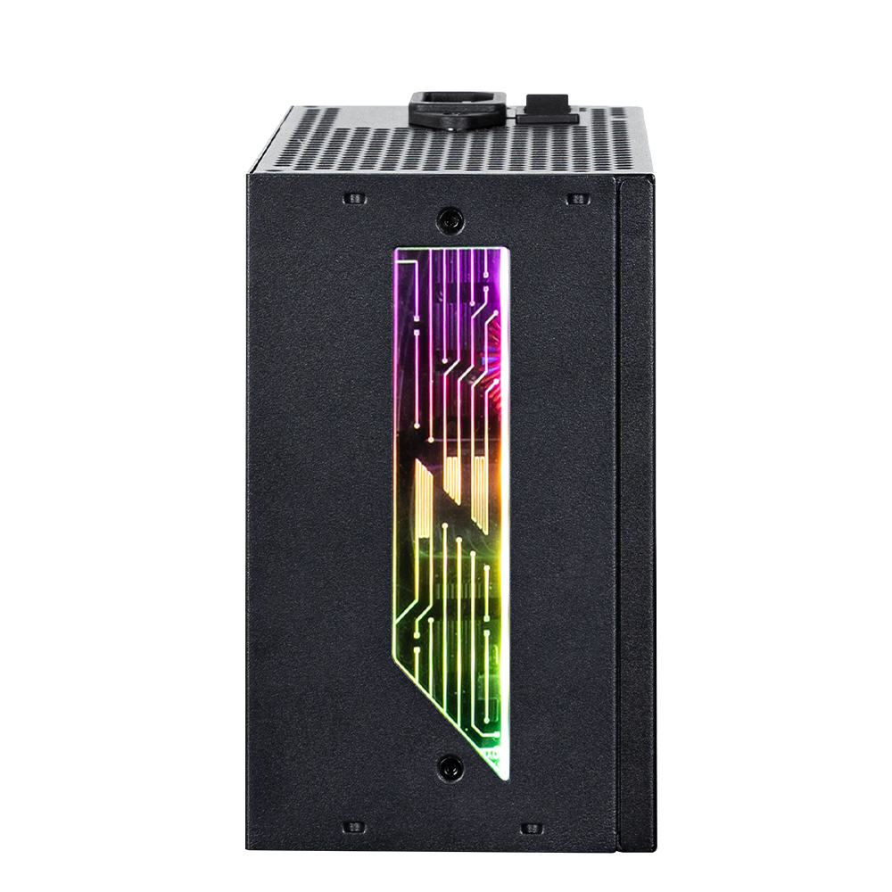 Блок питания Zalman ATX 1200W ZM1200-TMX2 VIEW Gen.5 80+ gold 24pin APFC 120mm fan 12xSATA Cab Manag