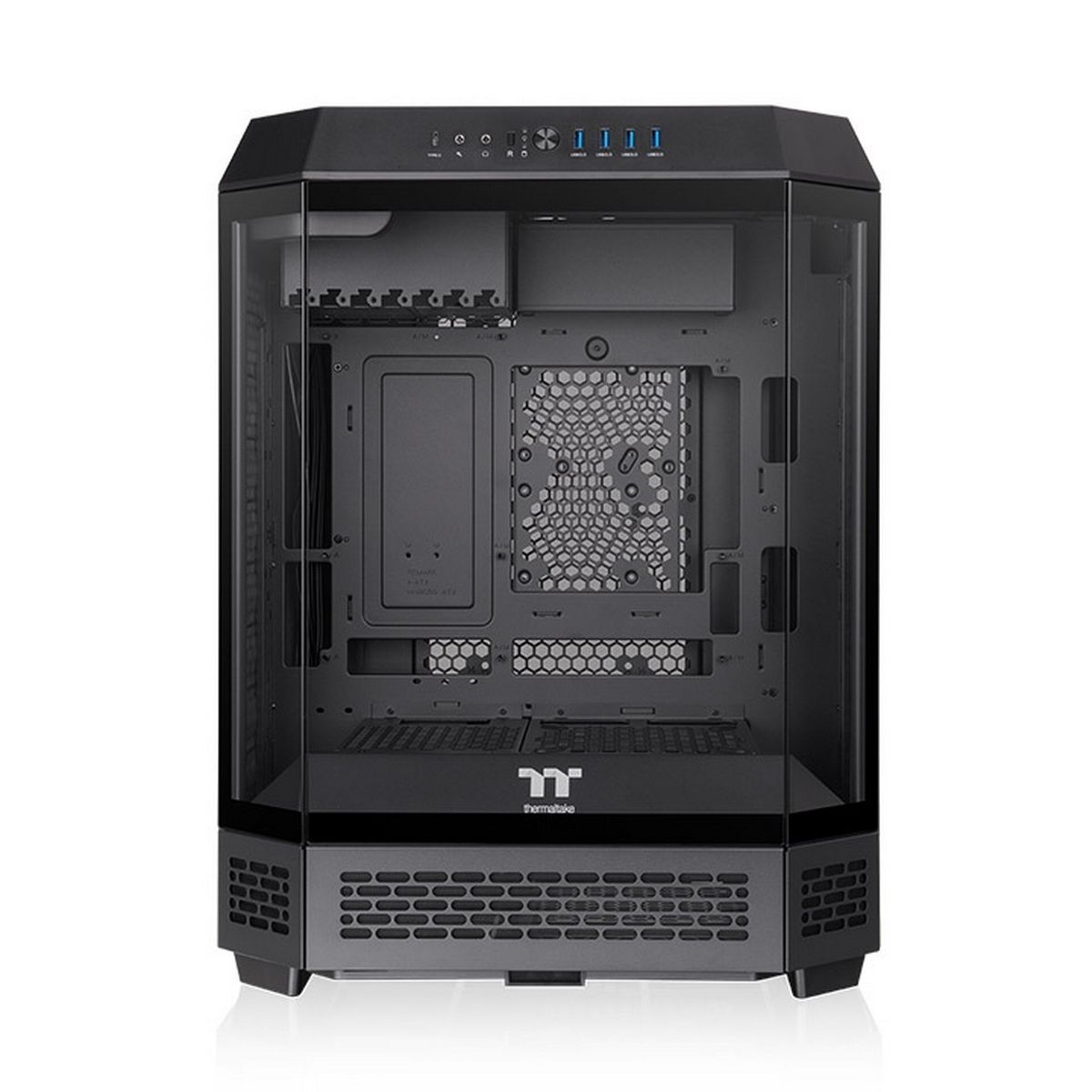 Корпус Thermaltake CA-1Z1-00M1WN-00 Win/SPCC/Tempered Glass*3/CT140 Fan*2/Color Box/With Screen Meta