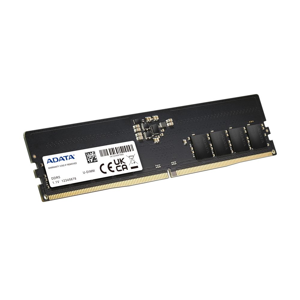 Память DDR5 32Gb 4800MHz A-Data AD5U480032G-S RTL PC5-38400 CL40 DIMM 288-pin 1.1В single rank Ret