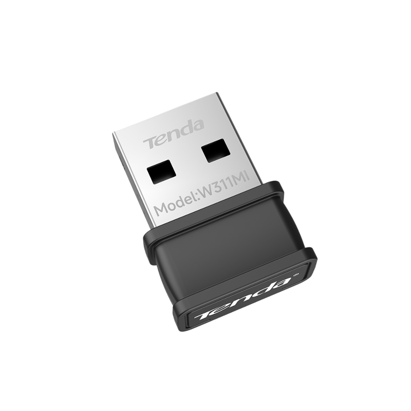Сетевой адаптер Wi-Fi Tenda W311MI N150 USB 2.0 (ант.внутр.)
