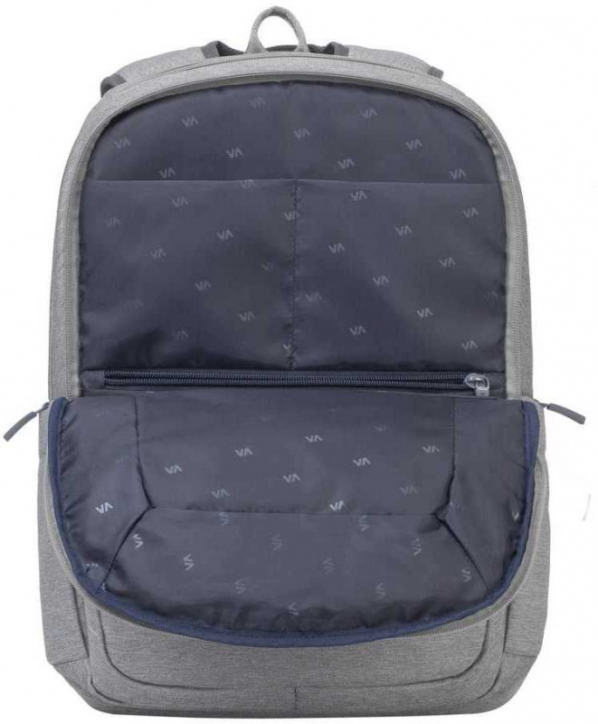 Рюкзак для ноутбука 15.6" Riva 7760 серый полиэстер женский дизайн (7760 GREY)