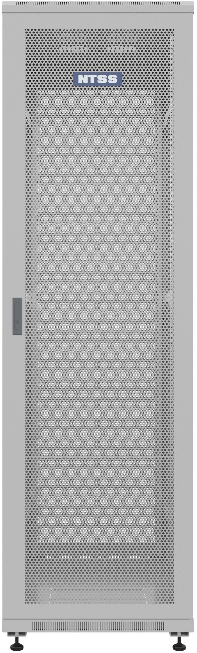 Шкаф серверный NTSS Премиум (NTSS-R42U60100PD/PD) напольный 42U 600x1000мм пер.дв.перфор. задн.дв.перфор. 900кг серый 910мм 87.2кг 1987мм IP20 сталь
