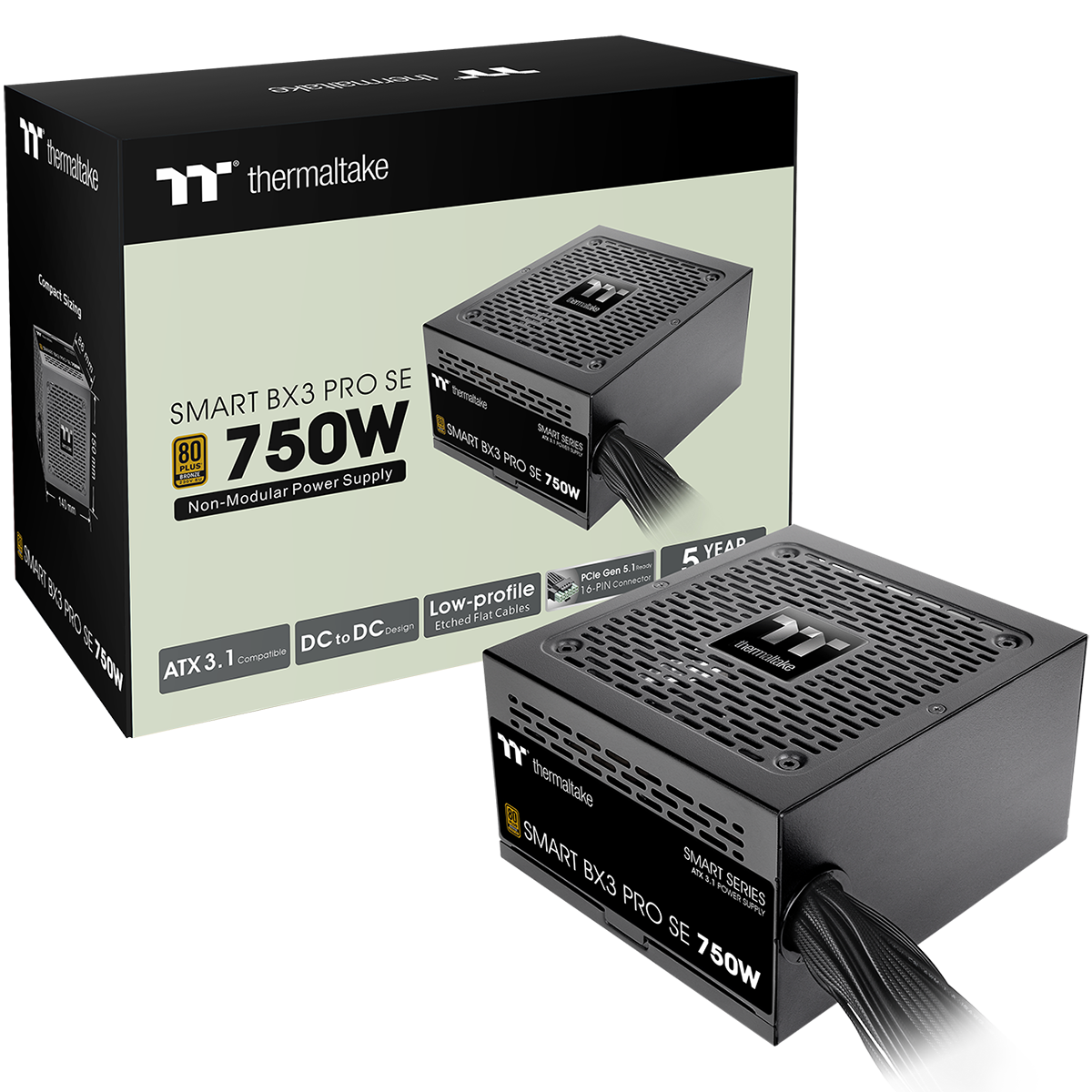 Блок питания Thermaltake Smart BX3 Pro SE/0750W/Non Modular/Non Light/Single Voltage/Analog/80 Plus 