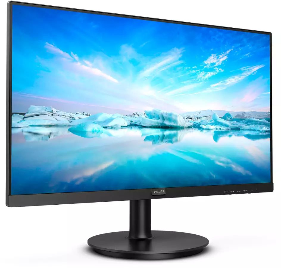 Монитор Philips 21.5" 222V8LA (00/01) черный VA LED 16:9 HDMI M/M матовая 250cd 178гр/178гр 1920x108