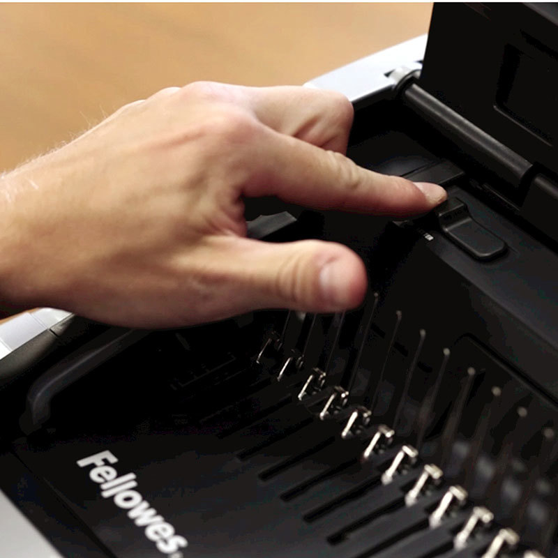 Fellowes® Переплетчик GALAXY-E на пластиковую пружину, сшивает до 500 лст., перфорирует 25 лст., Sat