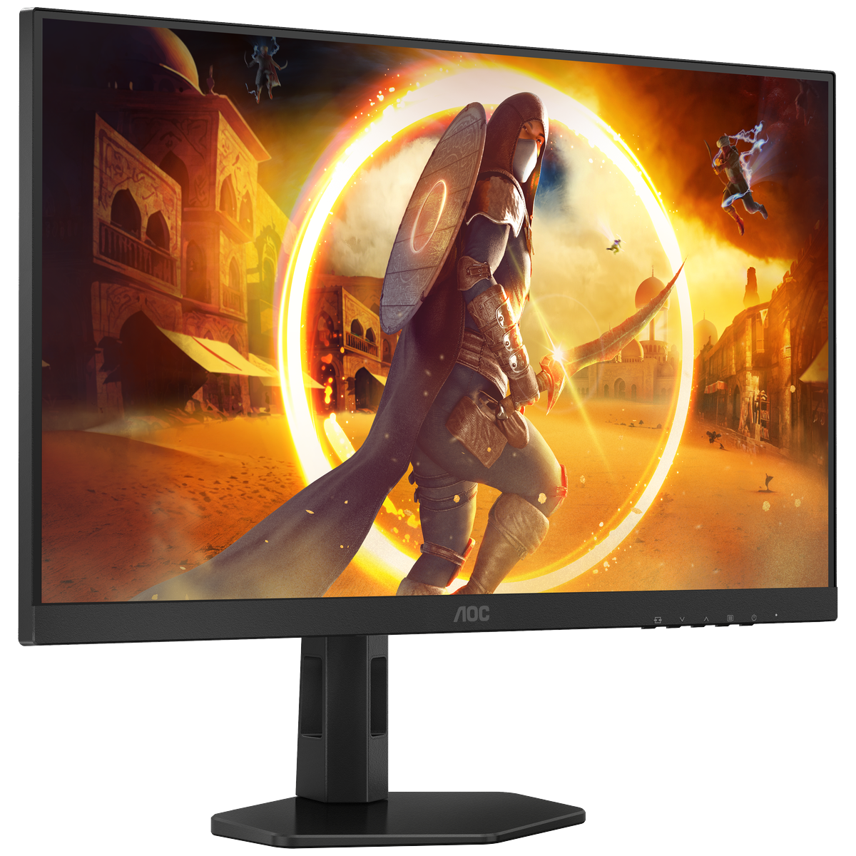 Монитор AOC 27" Q27G4XF черный Fast IPS LED 0.5ms 16:9 HDMI матовая HAS Piv 300cd 178гр/178гр 2560x1