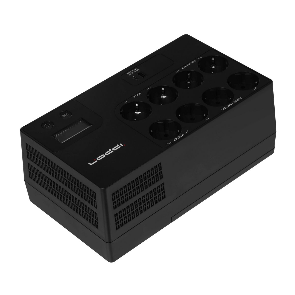 Источник бесперебойного питания Ippon Kirpich 850 480Вт 850ВА черный