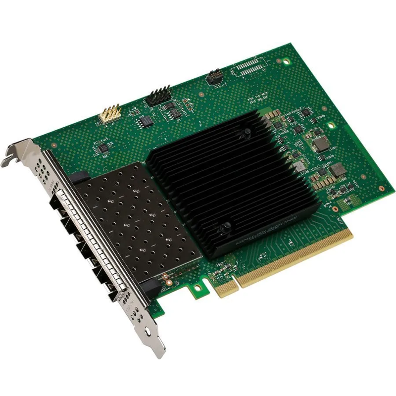 Сетевой адаптер Intel Ethernet Network Adapter E810-XXVDA4, 4xSFP28 ports, 25GbE, PCI-E x16, 1 year
