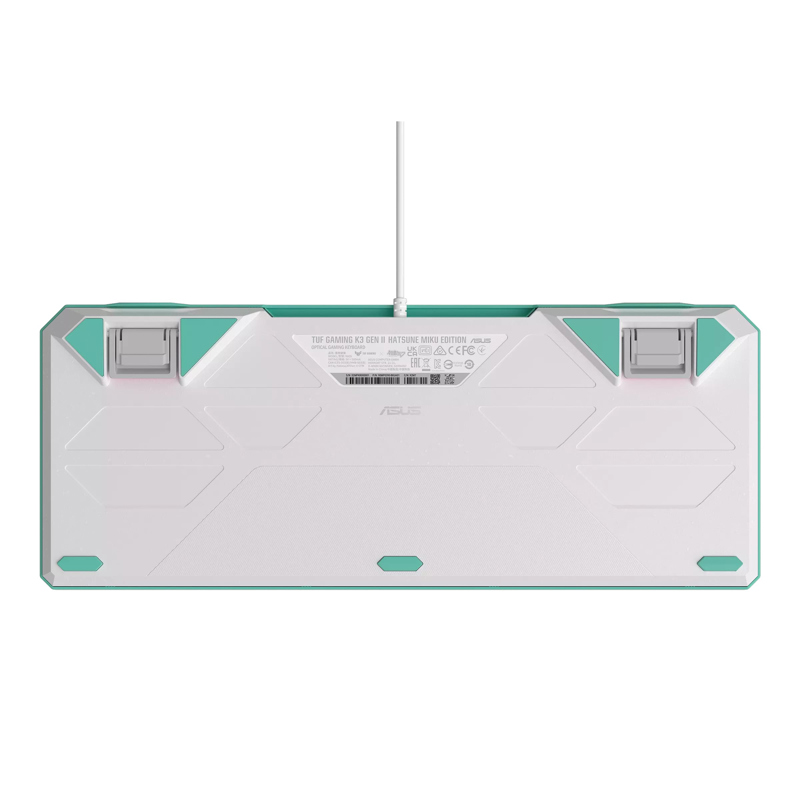 Клавиатура ASUS RA09 TUF GAMING K3 GEN II MIKU/RD/RU/PBT (90MP0460-BKRA30)