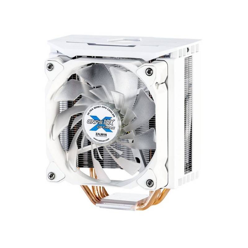 Кулер CPU ZALMAN CNPS10X Optima II RGB White (универсальный, 130W, 27dB, 900-1500 rpm, 120мм, (3+4)
