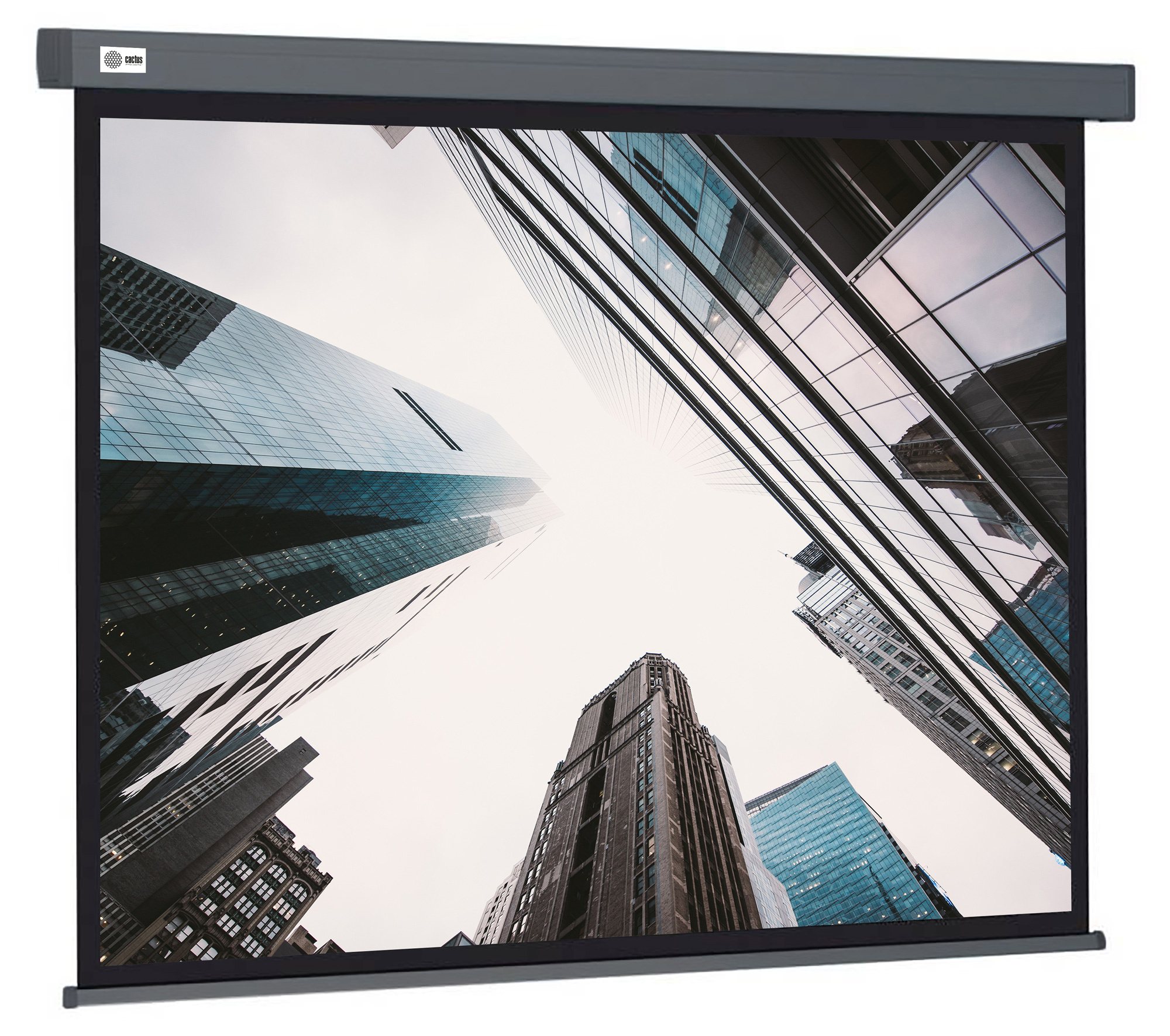 Экран Cactus 120" 183x244см Wallscreen CS-PSW-183X244-SG 4:3 настенно-потолочный рулонный серый