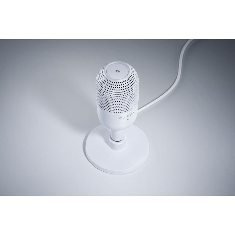 Микрофон Razer Seiren V3 Mini White Edition Ultra-Compact USB Microphone