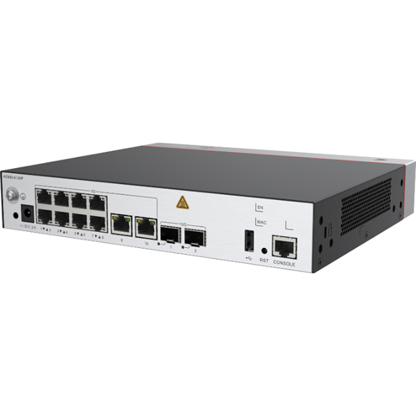 Контроллер HUAWEI eKit Access Controller AC650-512AP, 10*GE electrical ports,2*10GE optical ports, w