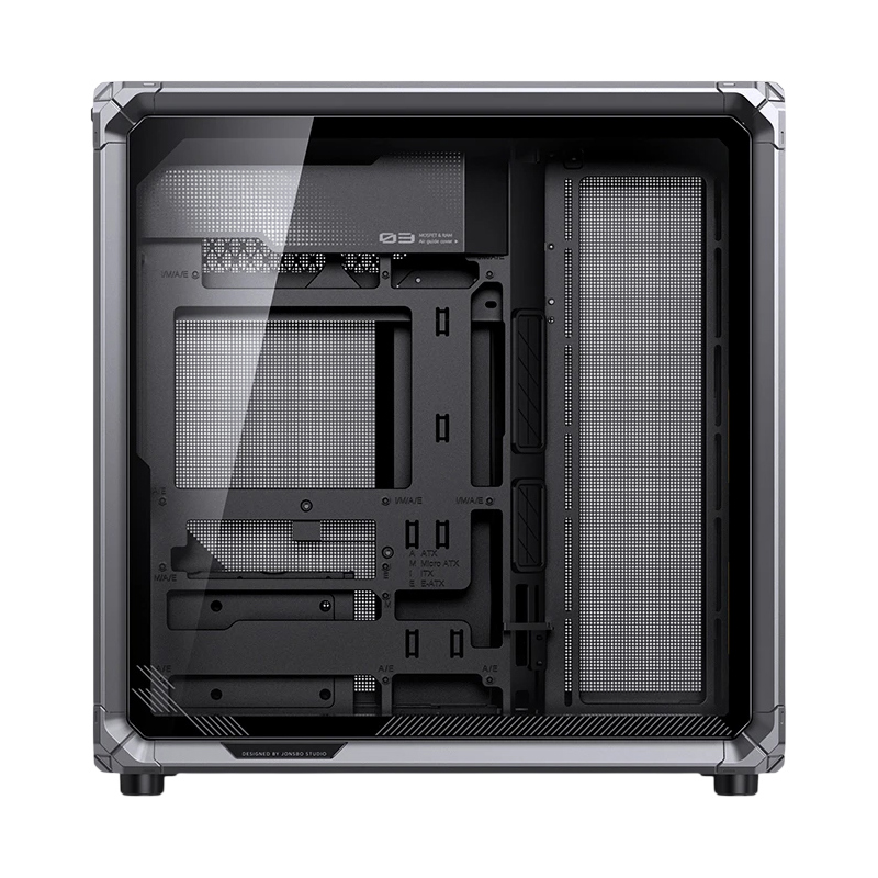 Корпус JONSBO X400 Pro, Midi-Tower, TG, no fan, 2xUSB-A 3.0 + 1xUSB-C 3.2, ATX, mATX, mITX Grey