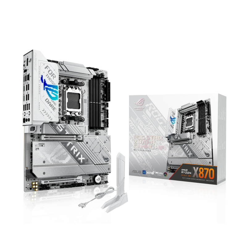 Материнская плата Asus ROG STRIX X870-A GAMING WIFI Socket AM5 AMD X870 4xDDR5 ATX AC`97 8ch(7.1) 2.
