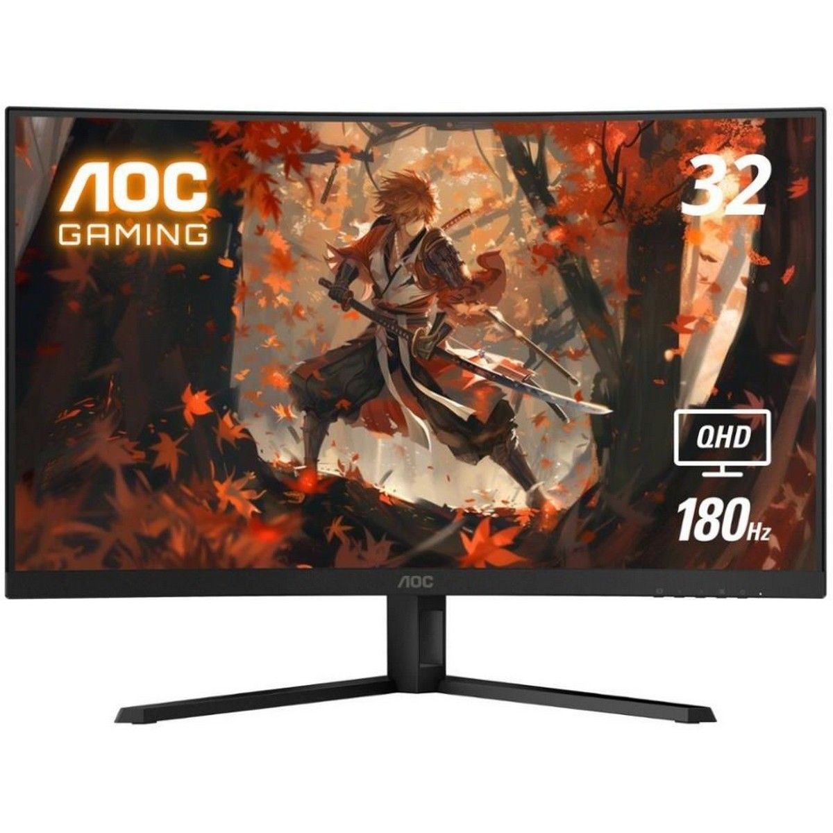 Монитор AOC 31.5" Gaming CQ32G4VE черный VA LED 16:9 HDMI матовая 300cd 178гр/178гр 2560x1440 180Hz 