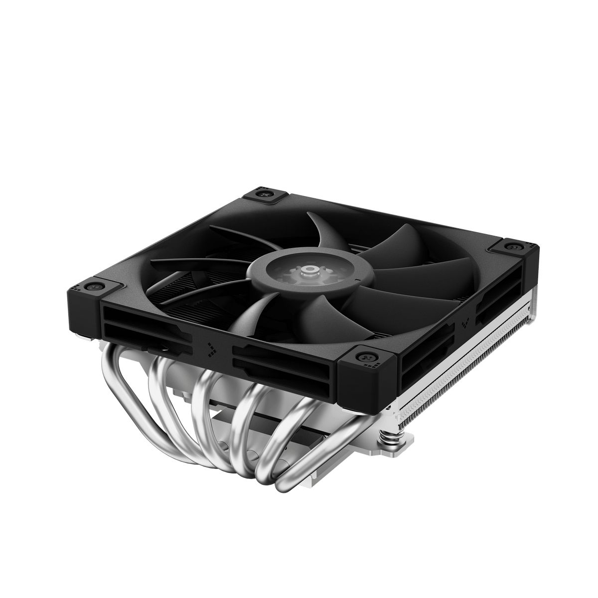Устройство охлаждения(кулер) Deepcool AN600 Soc-AM5/AM4/1200/1700/1851 серебристый/черный 4-pin 18-2