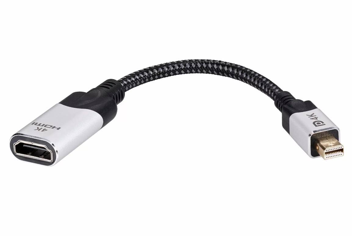 Адаптер VCOM Mini DisplayPort M/HDMI F (CG616M-0.15)