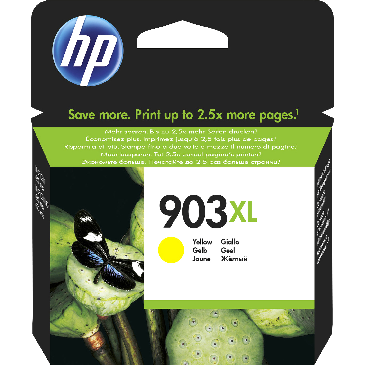 Картридж струйный HP 903XL T6M11AE желтый (825стр.) для HP OJP 6950/6960/6970