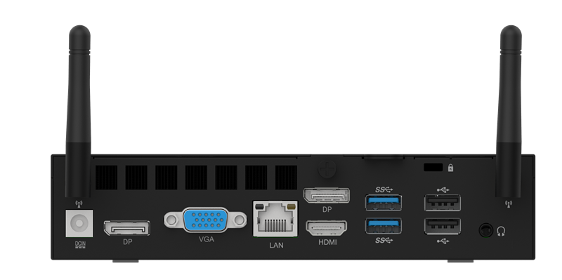 Персональный компьютер IRBIS Smartdesk, Mini (uSFF) i3-12100 (4C/8T - 3,3Ghz), 1x8GB DDR4 3200, 256G
