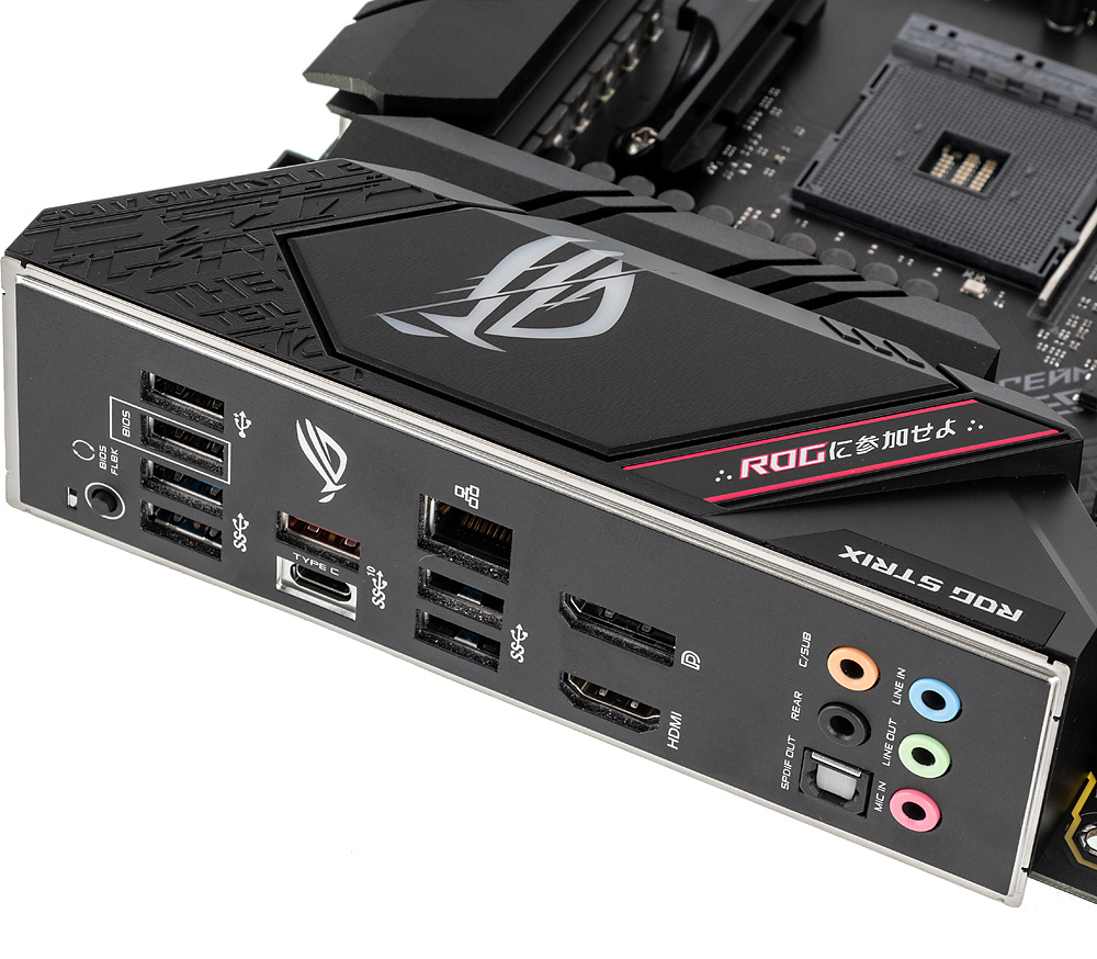 Материнская плата Asus ROG STRIX B550-F GAMING Soc-AM4 AMD B550 4xDDR4 ATX AC`97 8ch(7.1) 2.5Gg RAID