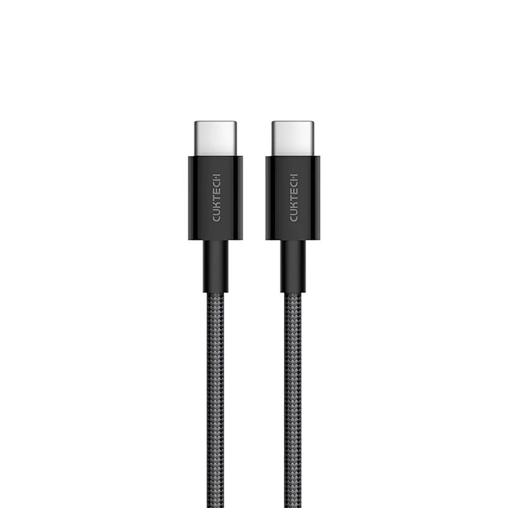 USB кабели и переходники CUKTECH CKCTC315PCHG USB кабель CukTech Type-C to braided cable（1.5m）3A 60W black CTC315P