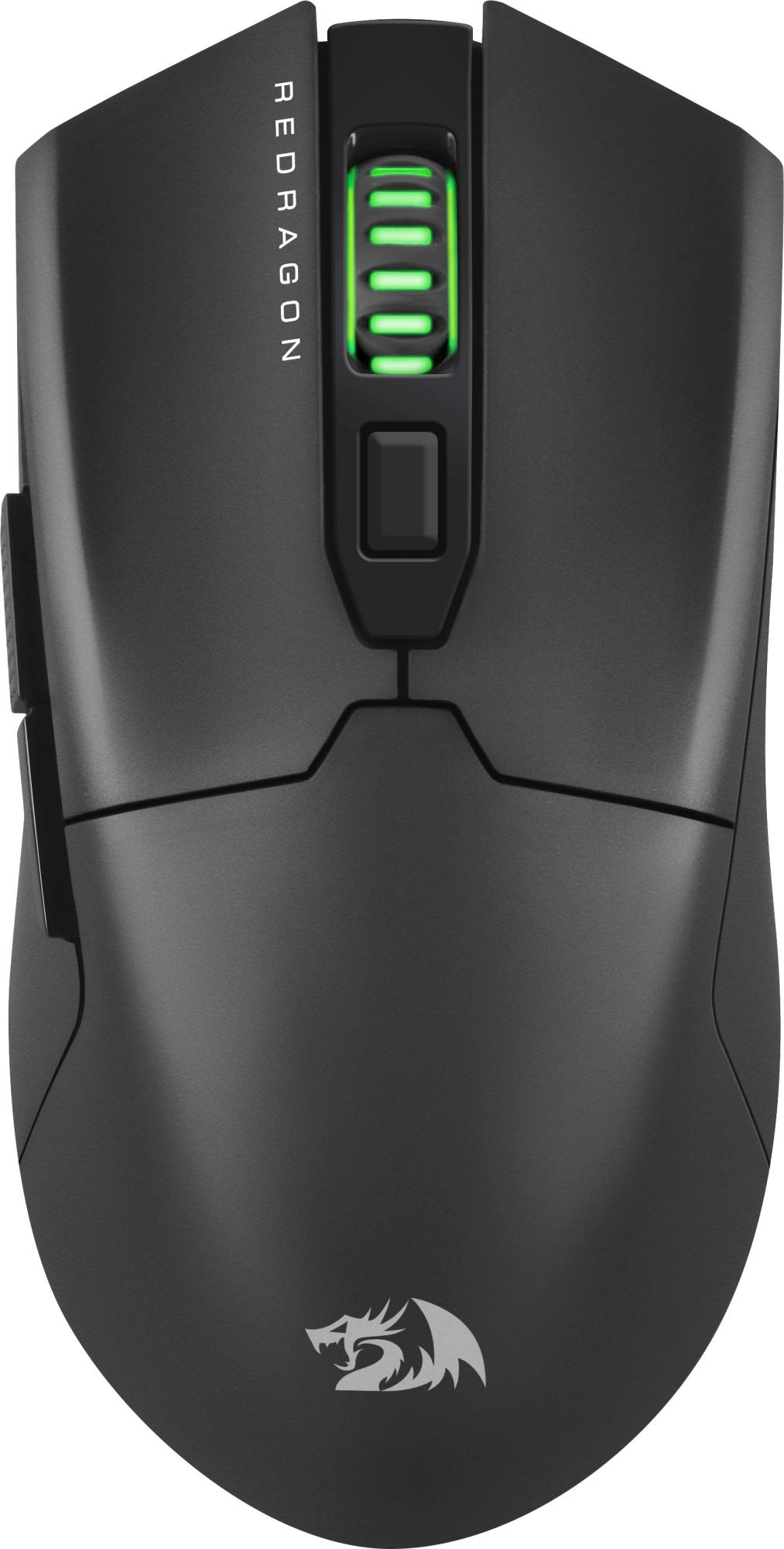 Мышь Redragon Fyzu черный оптическая 26000dpi USB 6but (72153)