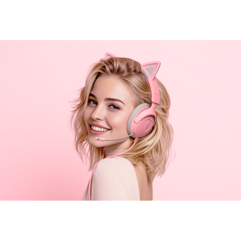 Гарнитура Razer Kraken Kitty V3 X - Quartz