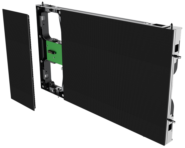 Светодиодный экран Cabinet Unilumin LED series ULW III indoor. Pixel pitch - 1.56 mm, brightness - 6