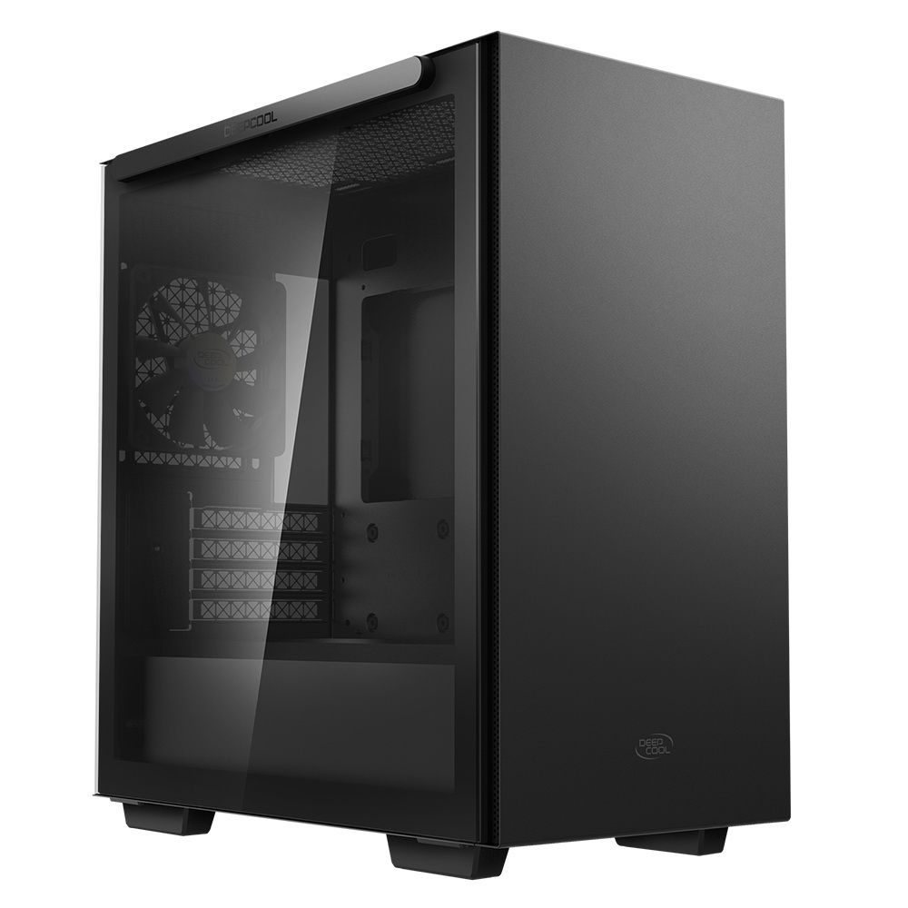 Deepcool MACUBE 110 BK mATX, Black, Боковая панель зак стекло, без БП(R-MACUBE110-BKNGM1N-G-1 )