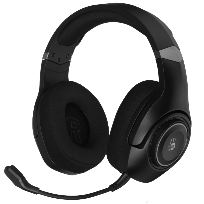 Наушники с микрофоном A4Tech Bloody GR270 черный 1.5м мониторные BT/Radio оголовье (GR270)