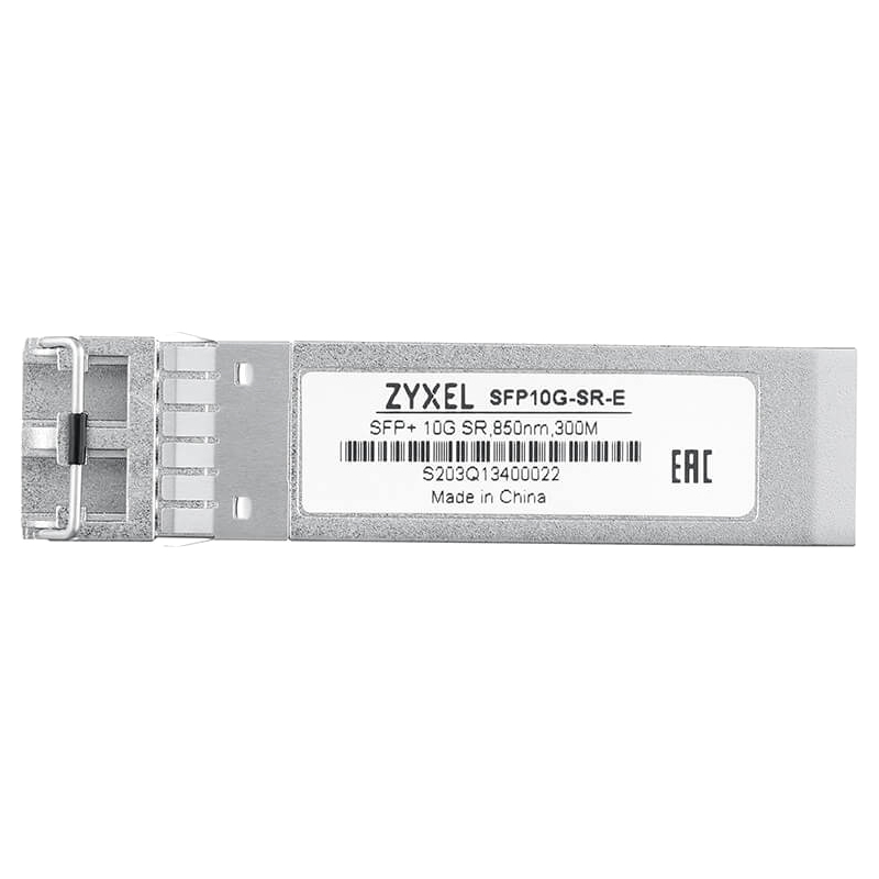 SFP-трансивер 10 штук SFP-трансиверов Zyxel SFP10G-SR-E, multi mode, SFP+, Duplex LC, 850nm, 300 м