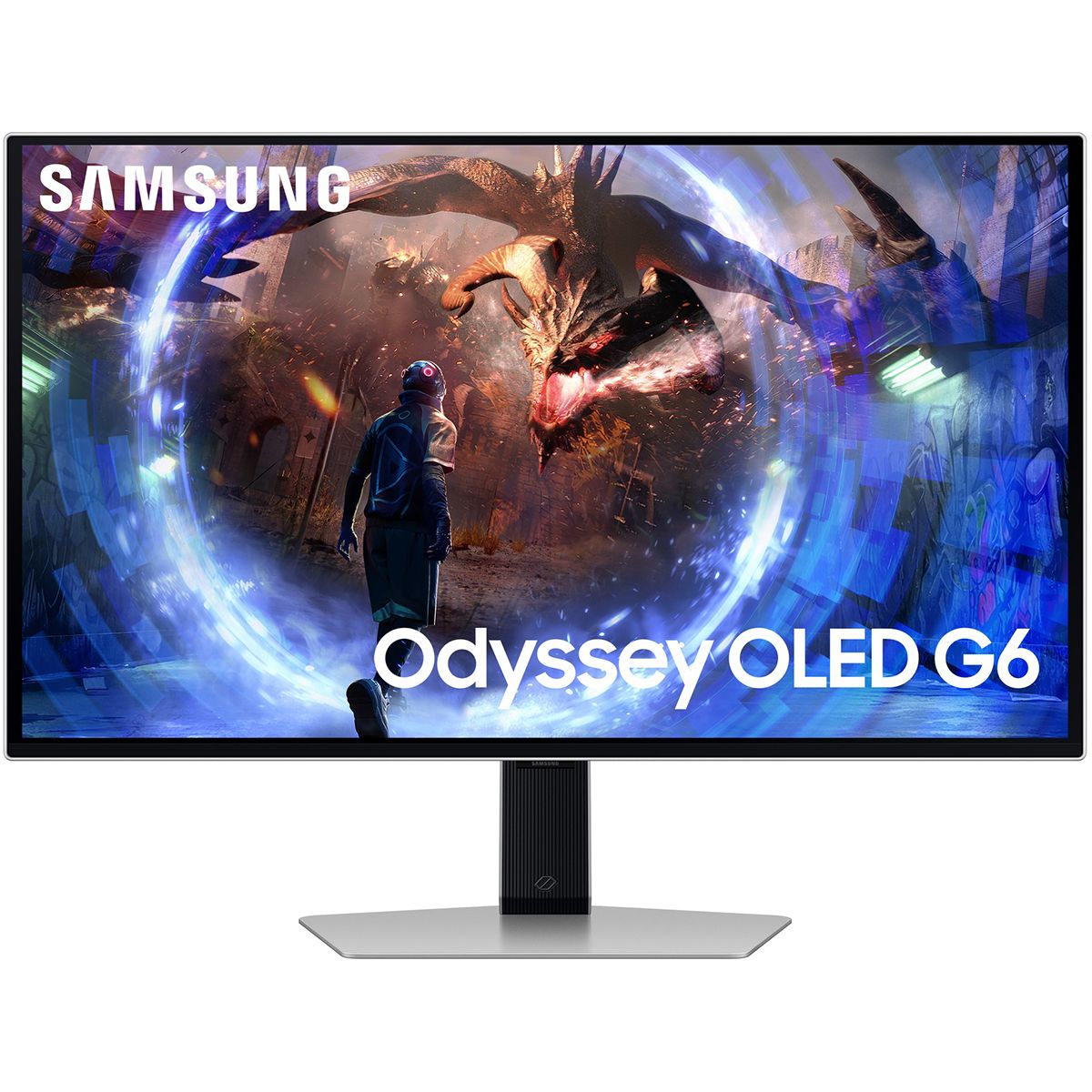 Монитор Samsung 27" Odyssey G6 S27DG600SIXCI черный OLED LED 1ms 16:9 HDMI матовая HAS Piv 250cd 178